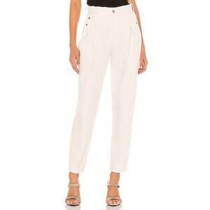 RE/DONE 40s Zoot Straight Jeans Vintage White Denim Size 31